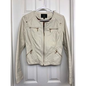 Faux Leather Jacket